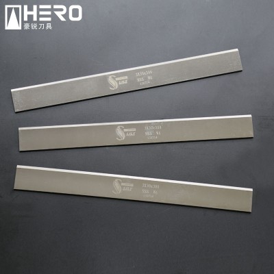 W6 carbide planer knife for wood chipping with smooth cutting performance